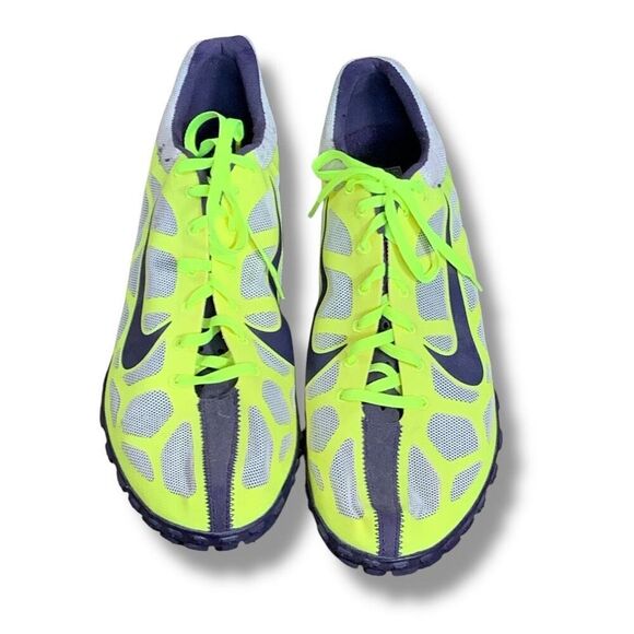 Nike Waffle XC Track & Field Shoes Men’s Size 13 Neon Yellow Black Running - Picture 2 of 13